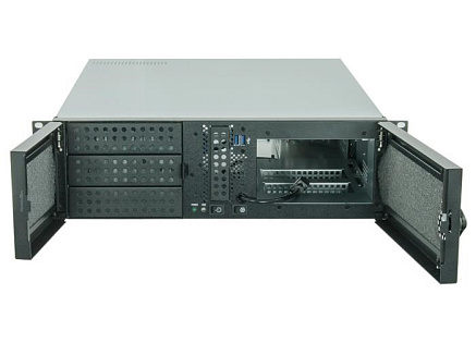 CHIEFTEC skříň Rackmount 3U ATX/mATX, UNC-310A-B, bez zdroje
