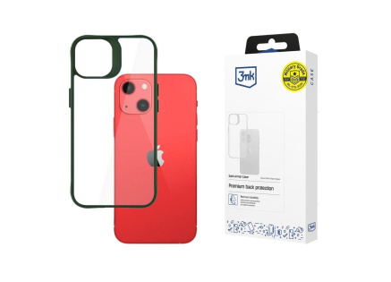 3mk ochranný kryt Satin Armor Case+ Green pro Apple iPhone 13