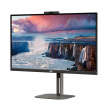 AOC MT IPS LCD WLED 27" Q27V5CW/BK - IPS panel, 2560x1440, HDMI, DP, USB-C, USB, pivot, repro, webcam