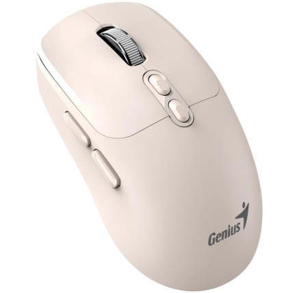 GENIUS myš NX-8080S BT/ duální Bluetooth + 2,4GHz/ 1600 dpi/ Copilot/ bezdrátová/ tichá/ béžová