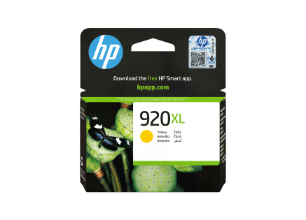 BAZAR - HP 920XL Yellow Ink Cart, 6 ml, CD974AE (700 pages) - po expiraci BAZAR - HP 920XL Yellow Ink Cart, 6 ml, CD974AE (700 pages) - po expiraci