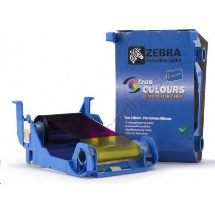 ZEBRA TTR páska YMCKO, barevná barvící páska pro Zebra P1xx