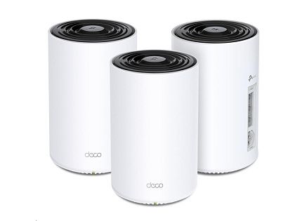 TP-Link Deco PX50(3-pack) WiFi6 Powerline Mesh (AX3000,2,4GHz/5GHz,3xGbELAN/WAN)