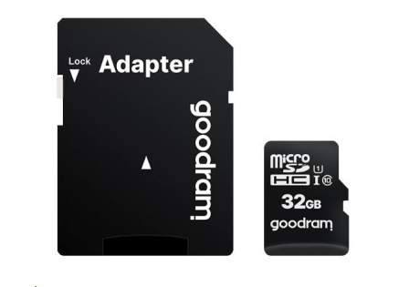 GOODRAM MicroSDHC karta 32GB M1AA, UHS-I Class 10, U1 + adaptér
