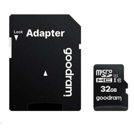 GOODRAM MicroSDHC karta 32GB M1AA, UHS-I Class 10, U1 + adaptér