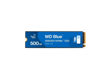 WD BLUE SSD NVMe 500GB PCIe SN5000, Gen4, (R:5000, W:4000MB/s) WD BLUE SSD NVMe 500GB PCIe SN5000, Gen4, (R:5000, W:4000MB/s)