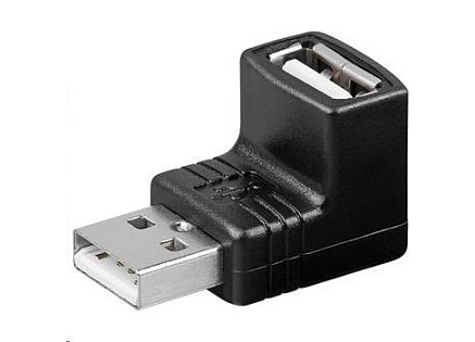 PremiumCord USB redukce A-A, Male/Female 90° PremiumCord USB redukce A-A, Male/Female 90°