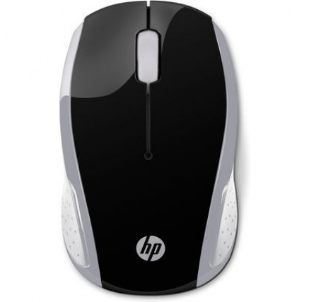 HP myš - 200 Mouse, Wireless, Pike Silver