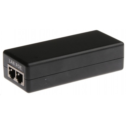 MikroTik Gigabit PoE adaptér 24V / 0.5A, 12W pro RouterBoard, zemněný