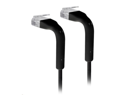 UBNT UniFi Ethernet Patch Kabel [0,22m, Cat6, UTP, licna, černý, 50ks]
