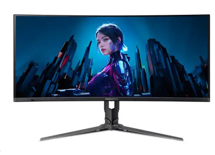 ACER LCD Predator Predator X34X5bmiiphuzx,34" QD-OLED,3440x1440,250nits,0.01ms,HDMI,DP,Audio,Repro,Curved 1800R,Black ACER LCD Predator Predator X34X5bmiiphuzx,34" QD-OLED,3440x1440,250nits,0.01ms,HDMI,DP,Audio,Repro,Curved 1800R,Black