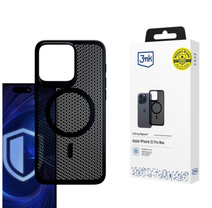 3mk ochranný kryt Cooling Magcase pro Apple iPhone 15 Pro Max 3mk ochranný kryt Cooling Magcase pro Apple iPhone 15 Pro Max