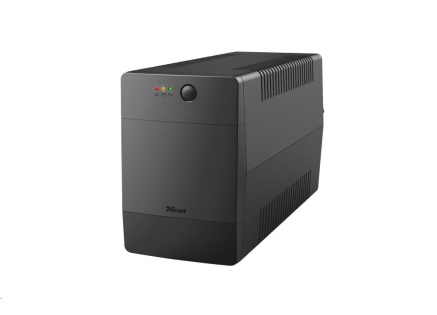 TRUST UPS Paxxon 1000VA UPS with 4 standard wall power outlets