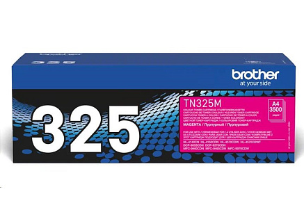 BROTHER Toner TN-325M purpurová pro HL-4150CDN/HL4570CDW - cca 3500stran BROTHER Toner TN-325M purpurová pro HL-4150CDN/HL4570CDW - cca 3500stran