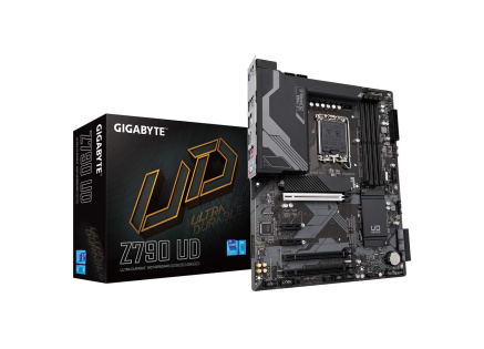 BAZAR - GIGABYTE MB Sc LGA1700 Z790 UD, Intel Z790, 4xDDR5, 1xDP, 1xHDMI - Rozbaleno (Komplet)