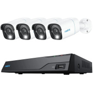 REOLINK bezpečnostní kamerový set NVS8-8MB4, RLK8-800B4, 4x Kamera, 8MP, 2TB