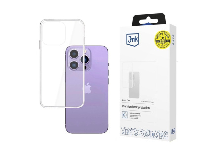 3mk ochranný kryt Armor Case pro Apple iPhone 14 Pro, čirá