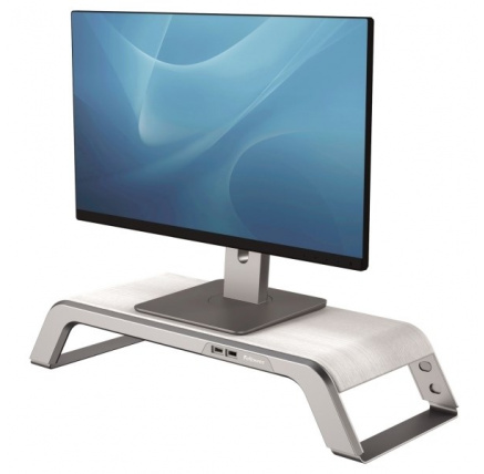 Stojan pod monitor Fellowes HANA bílý