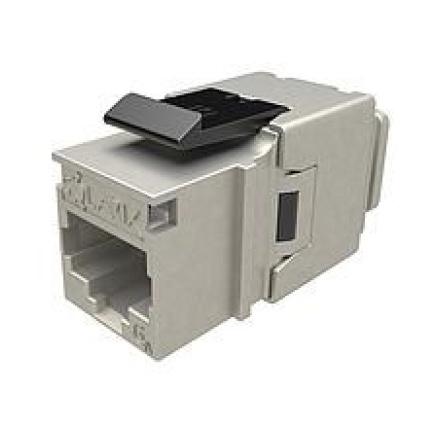 Solarix 10G Keystone CAT6A STP černý SXKJ-10G-STP-BK-NA