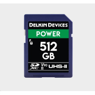 Delkin SD Power 2000X UHS-II U3 (V90) R300/W250 512GB
