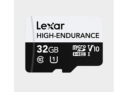 Lexar microSDHC High-Endurance UHS-I/U1/10 R100/W30 (V10) 32GB