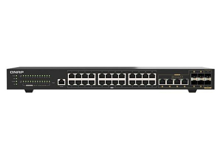 QNAP switch QSW-M2130-4C2S24T (24x2,5GbE,2xSFP+,4x10GbE/SFP+combo) QNAP switch QSW-M2130-4C2S24T (24x2,5GbE,2xSFP+,4x10GbE/SFP+combo)