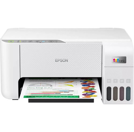 EPSON tiskárna ink EcoTank L3276, 5760x1440dpi, A4, 33ppm, USB, Wi-Fi, bílá,Záruka 5 let  po registraci zdarma