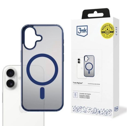 3mk ochranný kryt Frosty MagCase Blue pro Apple iPhone 17 3mk ochranný kryt Frosty MagCase Blue pro Apple iPhone 17