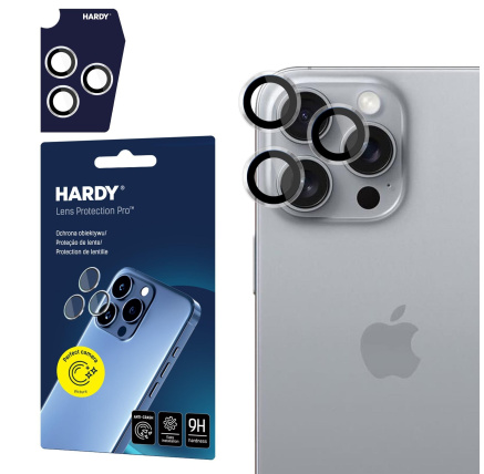3mk Hardy Lens Protection Pro pro iPhone 16 Pro /16 Pro Max, čirý 3mk Hardy Lens Protection Pro pro iPhone 16 Pro /16 Pro Max, čirý