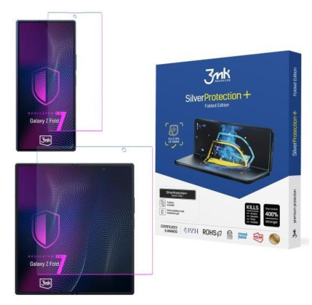 3mk ochranná folie SilverProtection+ Folded Edition pro Samsung Galaxy Z Fold 7 3mk ochranná folie SilverProtection+ Folded Edition pro Samsung Galaxy Z Fold 7