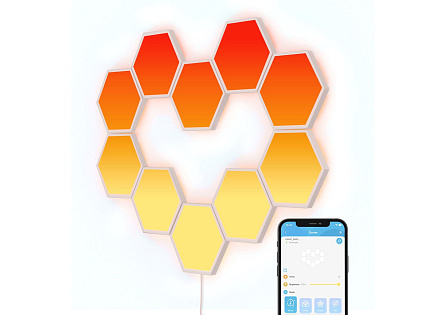 Govee RGBIC Glide Hexa světelné panely 10ks Govee RGBIC Glide Hexa světelné panely 10ks