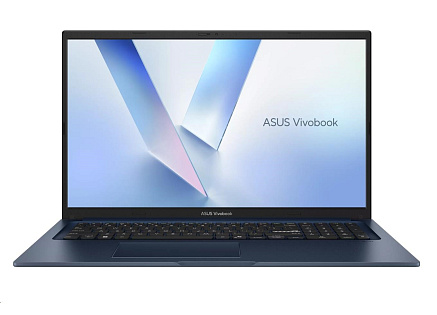 ASUS NTB Vivobook 17 (X1704VA-AU986Z),Core 3 100U, 17.3" 1920 x 1080, 8GB, 512GB SSD, Intel Graphics, No OS, Blue