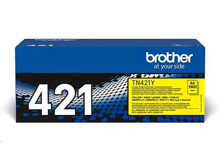BROTHER Toner TN-421Y pro HL-L8260CDW/HL-L8360CDW/DCP-L8410CDW, 1.800 stran, Yellow