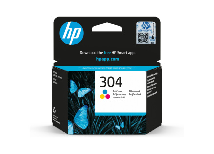 HP 304 Tri-color Ink Cartridge (100 pages) HP 304 Tri-color Ink Cartridge (100 pages)