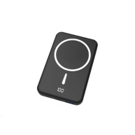 WG - Power Bank 10000 mAh, bezdrátová 15W + PD 20W + QC 3.0 22,5W, černá