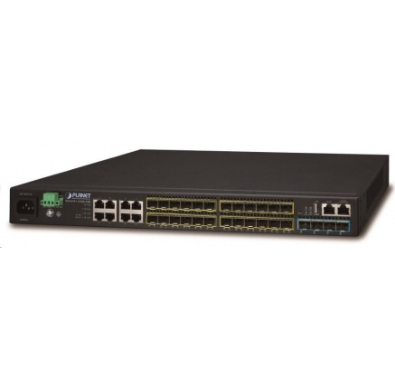 Planet switch SGS-6341-16S8C4XR, Switch, L3, 8x 1000Base-T, 24x 1Gb SFP, 4x 10Gb SFP+, Web/SNMP, ACL, QoS, IGMP,IP stack Planet switch SGS-6341-16S8C4XR, Switch, L3, 8x 1000Base-T, 24x 1Gb SFP, 4x 10Gb SFP+, Web/SNMP, ACL, QoS, IGMP,IP stack