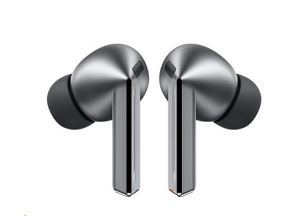 BAZAR - Samsung bluetooth sluchátka Galaxy Buds 3 Pro, silver (Distribuce svět) - Po opravě (Bez příšlušenství)