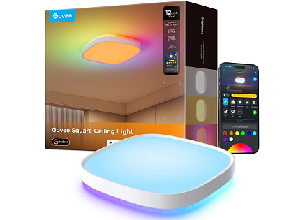 Govee RGBICWW Smart čtverhranné stropní světlo 2400lm 30cm Matter Govee RGBICWW Smart čtverhranné stropní světlo 2400lm 30cm Matter