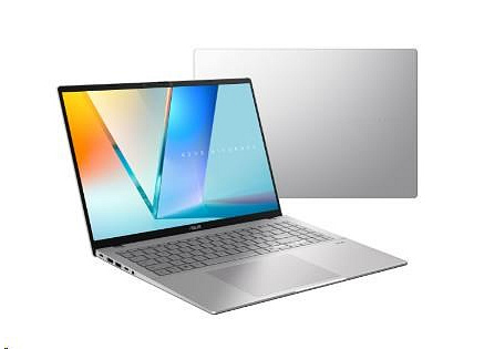 ASUS NTB Vivobook S16 (S3607QA-OLED111WZ), Snap X X1 26 100, 16" 1920 x 1200, 32GB, 512GB SSD, Adreno, W11 Home, Silver