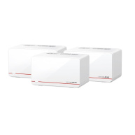 MERCUSYS Halo H37BE(3-pack) WiFi7 Mesh (BE6500,2,4GHz/5GHz,2x2,5GbELAN/WAN,1xGbELAN/WAN)
