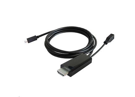 PremiumCord MHL 2.0 (micro USB/HDTV) adaptér kabel na HDMI 1,5m