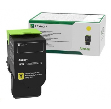 Lexmark žlutý High cap. C232HY0 Return progam pro C2525, C2425 ,C2535, MC2325, MC2425, MS2535,MC2640 - 2 300 str Lexmark žlutý High cap. C232HY0 Return progam pro C2525, C2425 ,C2535, MC2325, MC2425, MS2535,MC2640 - 2 300 str