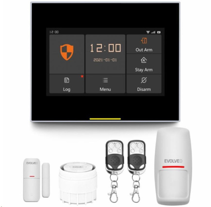 EVOLVEO Alarmex Pro, chytrý bezdrátový Wi-Fi/GSM alarm