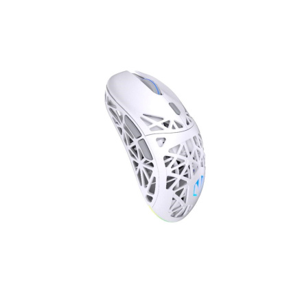 Endorfy Herní myš LIV Plus Wireless Onyx White, Bezdrátová, ARGB, bílá