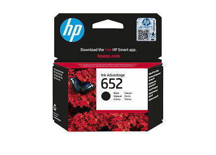 HP 652 Black Original Ink Advantage Cartridge, , F6V25AE (360 pages) HP 652 Black Original Ink Advantage Cartridge, , F6V25AE (360 pages)