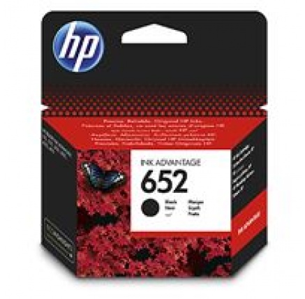 HP 652 Black Original Ink Advantage Cartridge, , F6V25AE (360 pages)