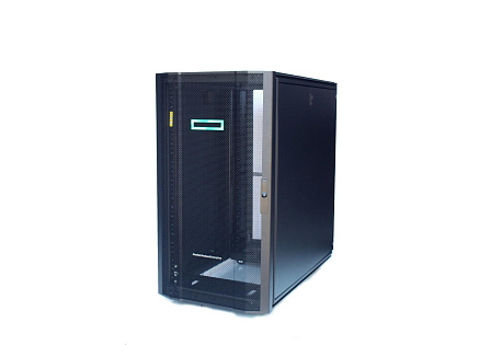 HPE Rack 22U 600mmx1075mm G2 Kitted Advanced Shock Rack with Side Panels and Baying