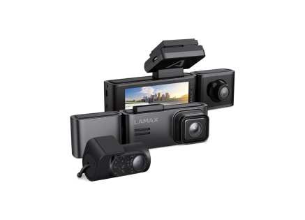 LAMAX N10 GPS 3in1 - kamera do auta LAMAX N10 GPS 3in1 - kamera do auta