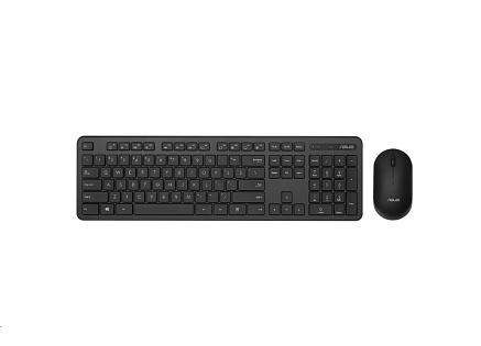 ASUS CW100 Bezdrátová klávesnice + myš, černá ASUS CW100 Bezdrátová klávesnice + myš, černá