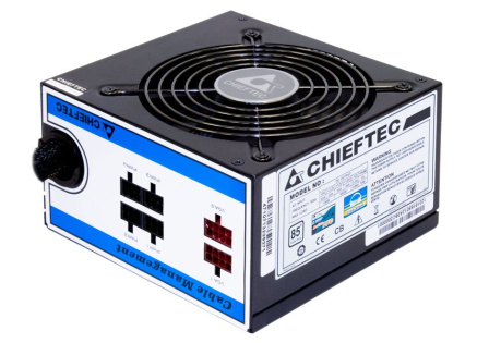 CHIEFTEC zdroj A80 Series, CTG-750C, 750W, 12cm fan, Active PFC, Modular, Retail, 85+